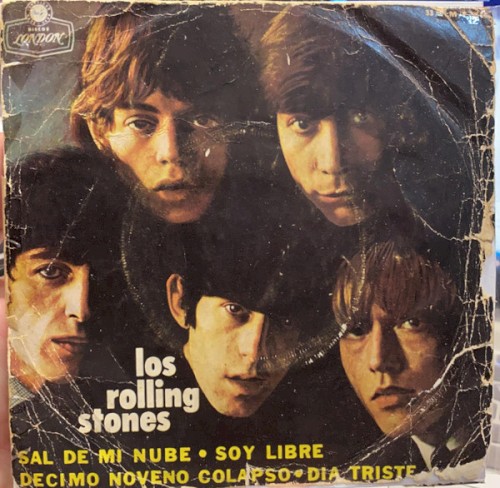 Sal de mi nube by The Rolling Stones EP cover art
