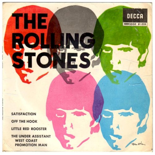 Satisfaction by The Rolling Stones EP cover art