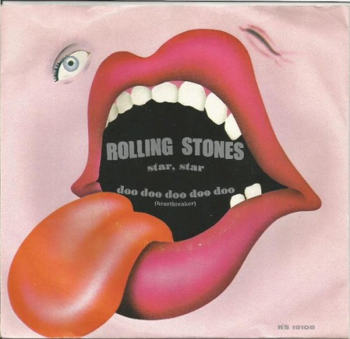 The Rolling Stones 的 Star Star / Doo Doo Doo Doo (Heartbreaker) 单曲封面