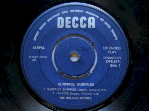Cover-Artwork für die EP Surprise, Surprise von The Rolling Stones
