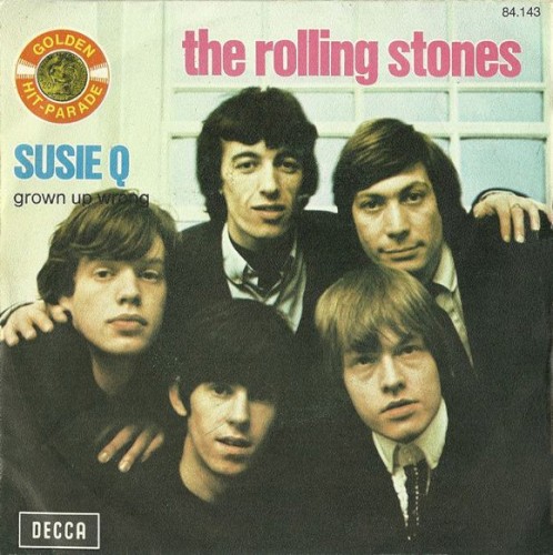 The Rolling Stones 的 Susie Q / Grown Up Wrong 单曲封面