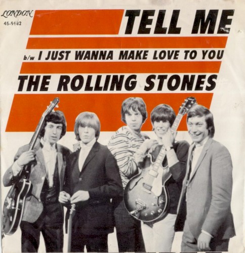 Portada del sencillo Tell Me / I Just Want to Make Love to You de The Rolling Stones