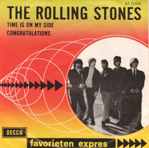 Cover-Artwork für die Single Time Is on My Side / Congratulations von The Rolling Stones