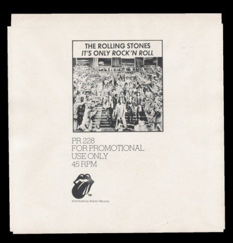 Portada del sencillo Time Waits for No One (mono / stereo) de The Rolling Stones