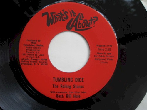 The Rolling Stones 的 Tumbling Dice / Morning Has Broken 單曲 封面