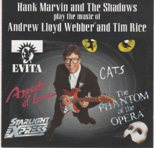 Hank Marvin and The Shadows Play the Music of Andrew Lloyd Webber and Tim Rice by The Shadows album cover art