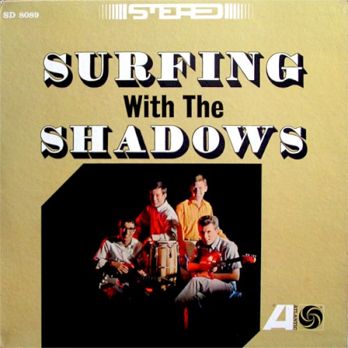 Surfing With the Shadows by The Shadows album cover art