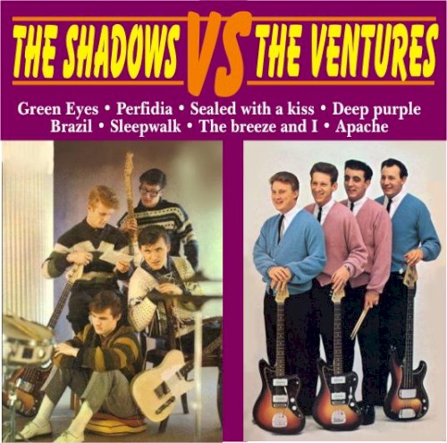 The Shadows 的 The Shadows vs The Ventures 專輯 封面