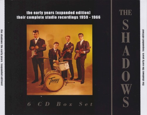 The Early Years: Their Complete Studio Recordings 1959–1966 by The Shadows album cover art