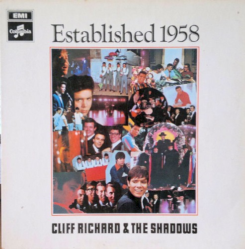 Established 1958 by The Shadows album cover art