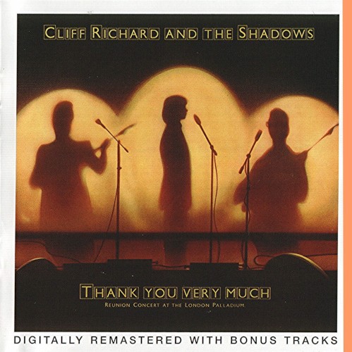 Cover-Artwork für das Album Thank You Very Much von The Shadows