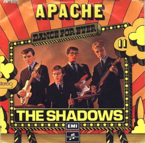Apache by The Shadows single cover art
