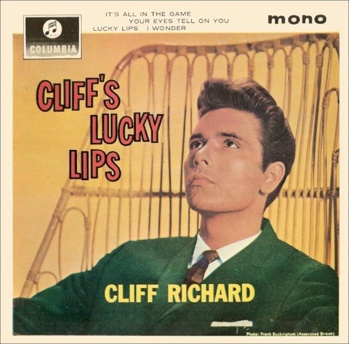 Cover-Artwork für die EP Cliff’s Lucky Lips von The Shadows