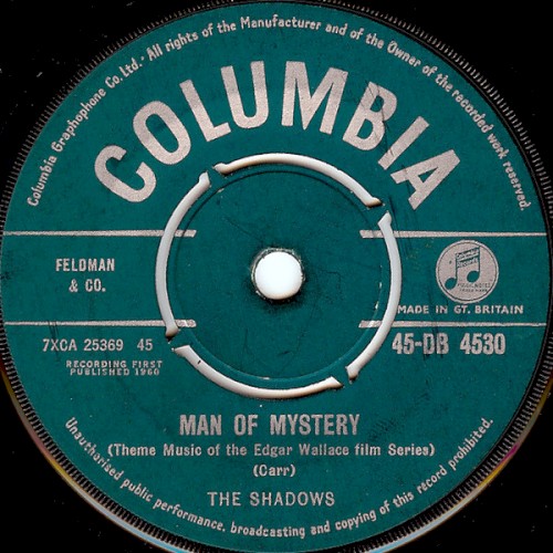 The Shadows 的 Man of Mystery / The Stranger 单曲封面