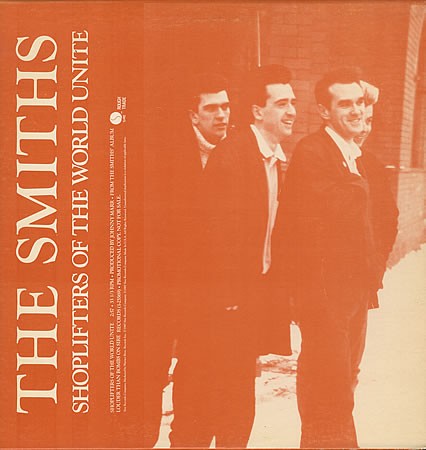 The Smiths 的 Shoplifters of the World Unite 單曲 封面