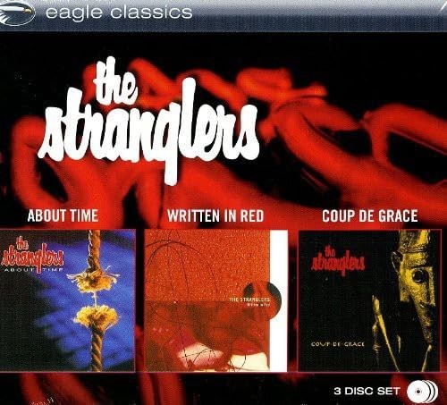Cover-Artwork für das Album About Time / Written in Red / Coup de grace von The Stranglers