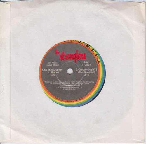 The Stranglers 的 Do the European EP封面
