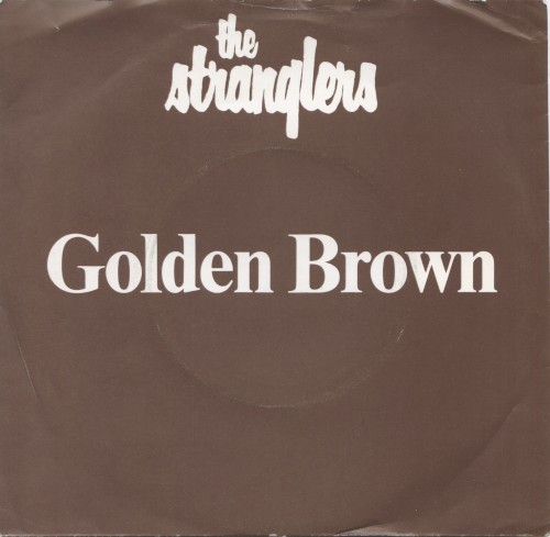 Golden Brown by The Stranglers single cover art