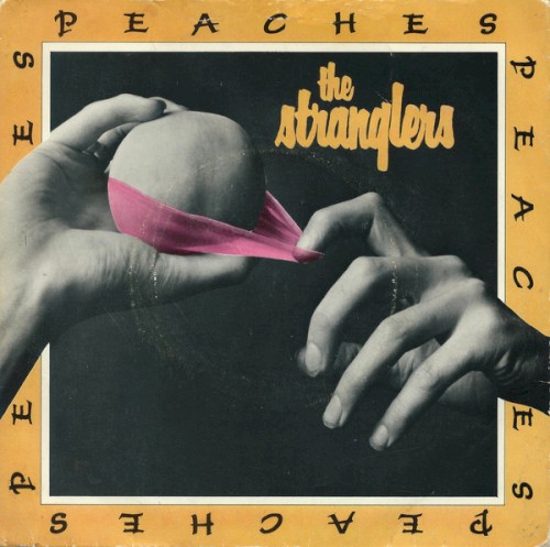 Peaches / Go Buddy Go by The Stranglers single cover art