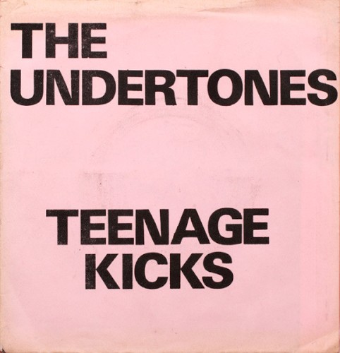 Portada del EP Teenage Kicks de The Undertones
