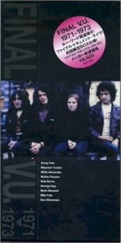 Cover-Artwork für das Album Final V.U.: 1971–1973 von The Velvet Underground