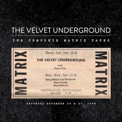 The Complete Matrix Tapes by The Velvet Underground album cover art