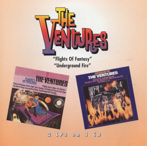 Pochette de Flights of Fantasy / Underground Fire par The Ventures (album)