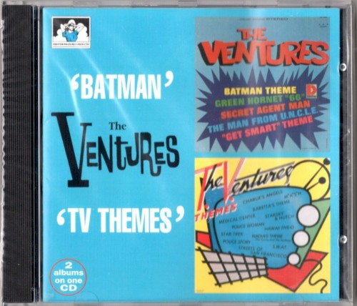 The Ventures Play the "Batman" Theme / T.V. Themes by The Ventures album cover art