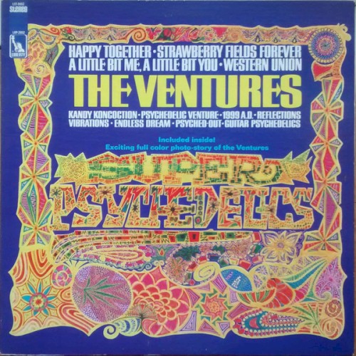 The Ventures 的 Super Psychedelics 专辑封面