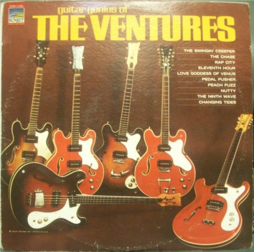 The Ventures 的 Guitar Genius of the Ventures 专辑封面