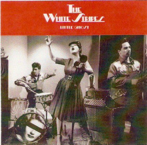 Portada del sencillo Little Ghost de The White Stripes