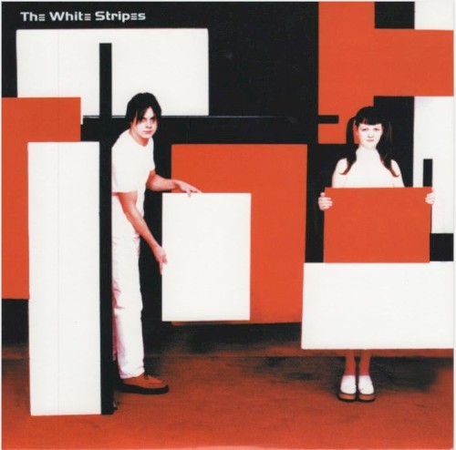 Portada del sencillo Lord, Send Me an Angel de The White Stripes