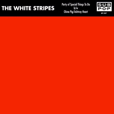 Cover-Artwork für die Single Party of Special Things to Do von The White Stripes