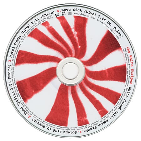 The White Stripes 的 White Blood Cells Bonus Tracks EP 封面