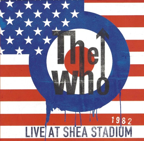 Live at Shea Stadium 1982 by The Who album cover art