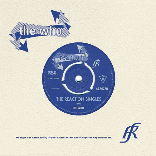 The Reaction Singles by The Who album cover art