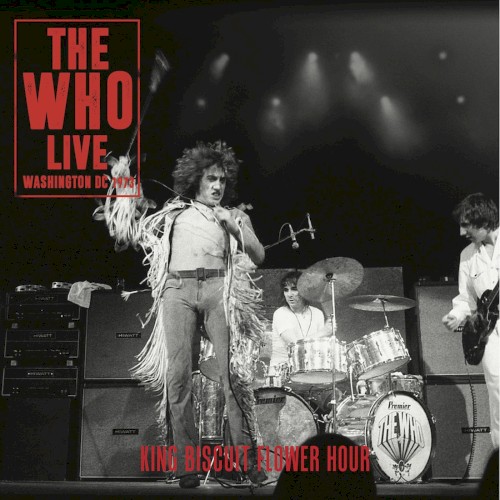 Live Washington DC 1973 by The Who album cover art
