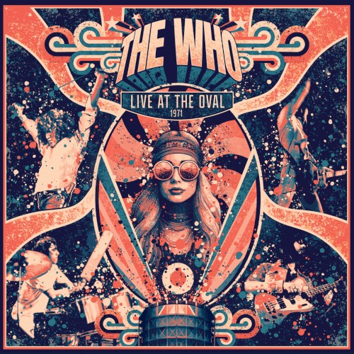 Live at the Oval 1971 by The Who album cover art