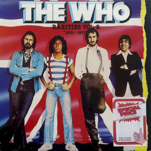 Rarities, Volume 2: “1970–1973” by The Who album cover art