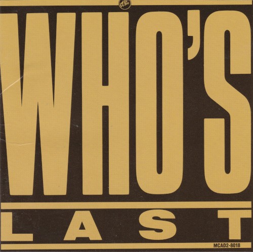 Who’s Last by The Who album cover art