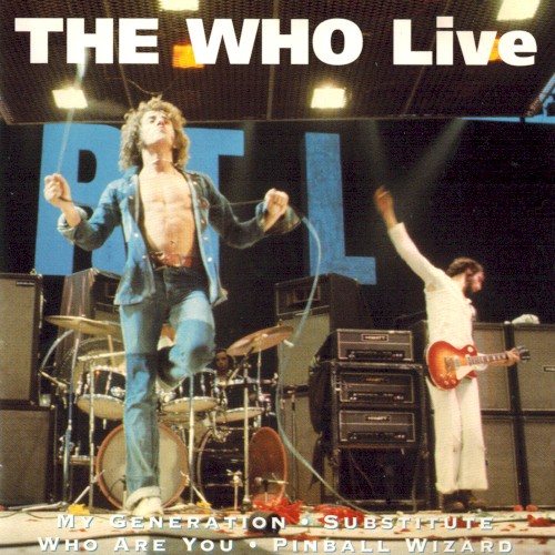 Cover-Artwork für das Album Live von The Who