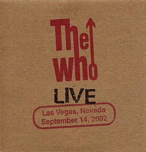 The Who 的 Live: Las Vegas Nevada 专辑封面