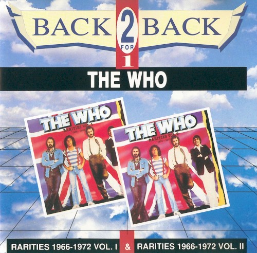 Portada del álbum Rarities 1966–1972, Vol. I / Rarities 1970–1973, Vol. II de The Who