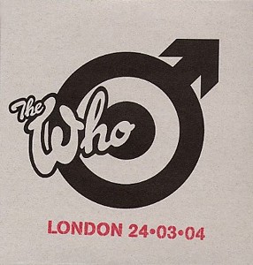 Pochette de London 24·03·04 par The Who (album)