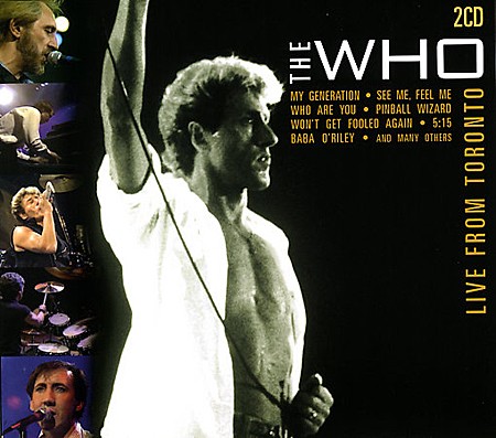 The Who 的 Live From Toronto 專輯 封面