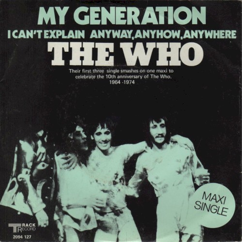 The Who 的 My Generation / I Can’t Explain / Anyway, Anyhow, Anywhere 单曲封面