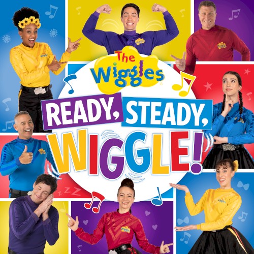 Cover-Artwork für das Album Ready, Steady, Wiggle! von The Wiggles