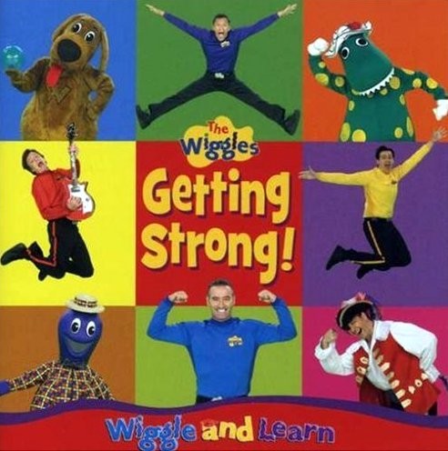 Cover-Artwork für das Album Getting Strong! Wiggle and Learn von The Wiggles