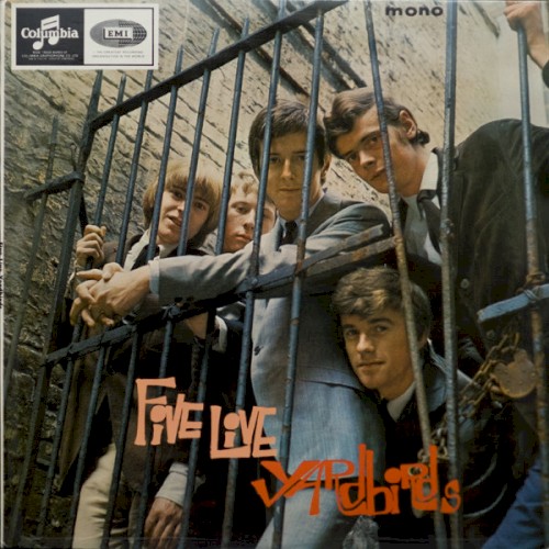 Five Live Yardbirds by The Yardbirds album cover art