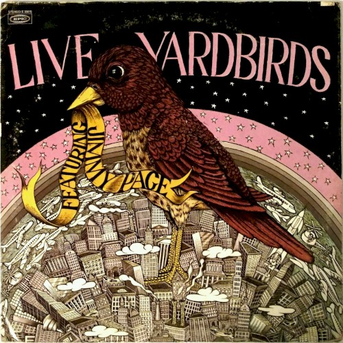 Live Yardbirds! Featuring Jimmy Page by The Yardbirds album cover art